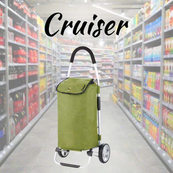 Cумка-візок ShoppingCruiser Foldable Green (650068) 930021 фото