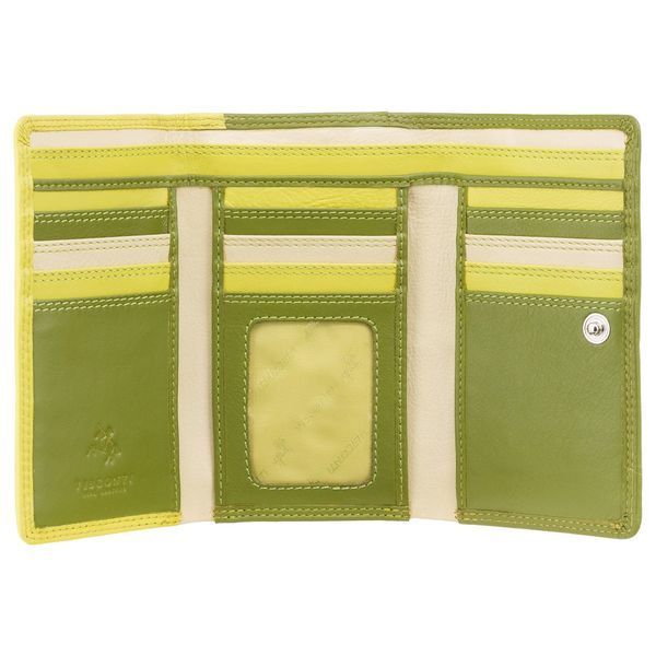Гаманець жіночий Visconti RB43 Bora c RFID (Lime Multi) RB43 LIME M фото