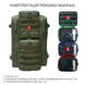 Tactical combat medic backpack with stretcher compartment DERBY MultiPack army medical backpack khaki