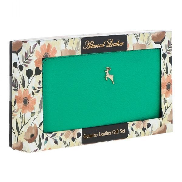 Гаманець жіночий Ashwood J51 GUMDROP-GREEN (Зелений) J51 GUM-GR фото