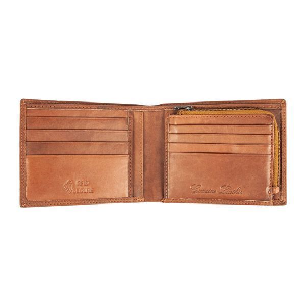 Гаманець шкіряний чоловічий Ridgeback JBNC39MN Tan (Рудий) JBNC39MN TAN фото