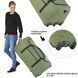 Сумка дорожня на колесах TravelZ Wheelbag 100 Liter Green (603095) 930793 фото 3