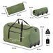 Сумка дорожня на колесах TravelZ Wheelbag 100 Liter Green (603095) 930793 фото 5