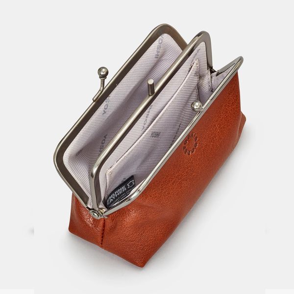 Жіночий шкіряний гаманець з ретро-застібкою Yoshi Y1328 (Brown) Y1328 17 8 фото