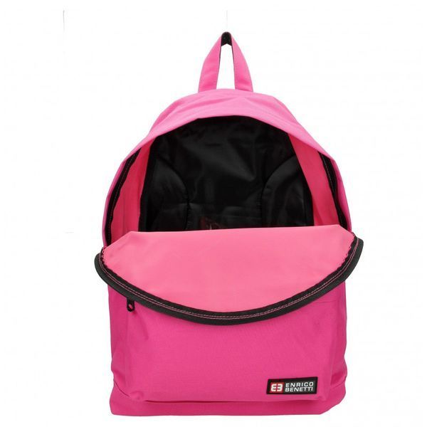 Backpack Enrico Benetti Amsterdam А4 з 1 відділ. Рож. (23л) (31x43x18см)