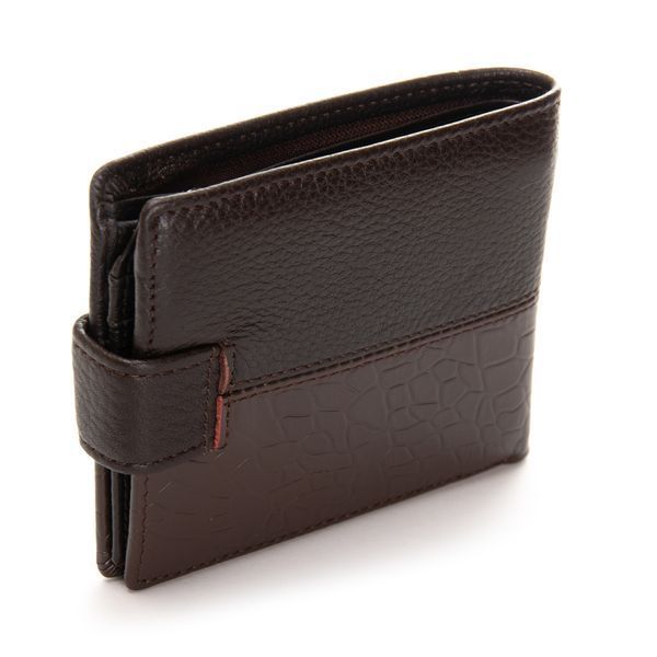 Кошелек BE Мужской кожа BRETTON 210L brown mix 40867 фото