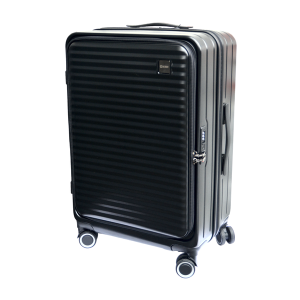 Валіза середня з фронтальним відкриттям замок TSA DERBY 092401/24 black 092401/24 black фото
