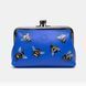 Жіночий шкіряний гаманець з ретро-застібкою Yoshi Y1328 (Bee Happy Blue) Y1328 BEES 37 фото 1