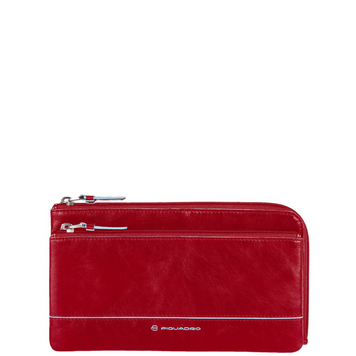 Сумочка Піквадро Blue Square Red на блискавці з 3 відділ. (23x12x3) AC2925B2_R фото