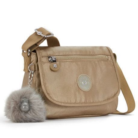 Сумочка Kipling Basic Plus Sabian U Echoey Gold Met наплічна (2л) (19,5x14,5x8,5см) KI6358_1MG фото
