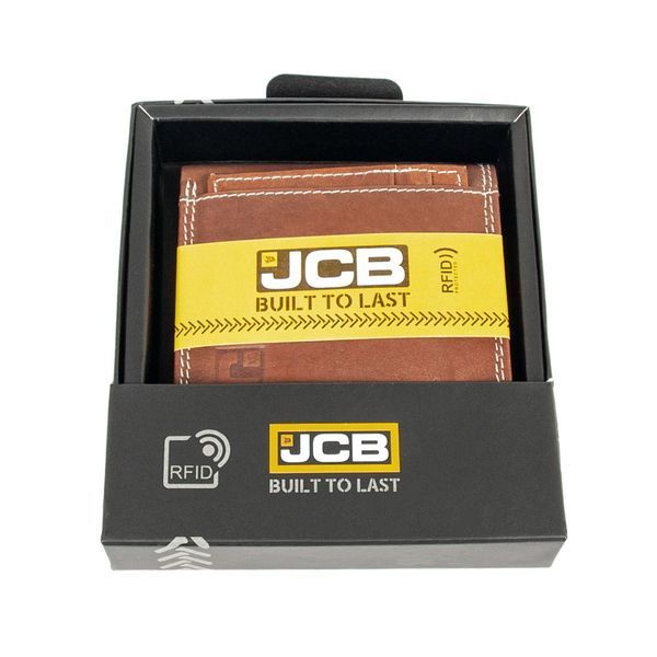 Гаманець шкіряний чоловічий JCB NC52MN Tan (Рудий) JCB NC52MN TAN фото