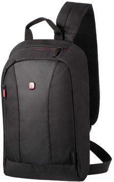 Рюкзак-монослінг Wenger, Monosling Shoulder Bag, чорний 611876 фото