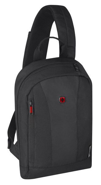 Рюкзак-монослінг Wenger, Monosling Shoulder Bag, чорний 611876 фото