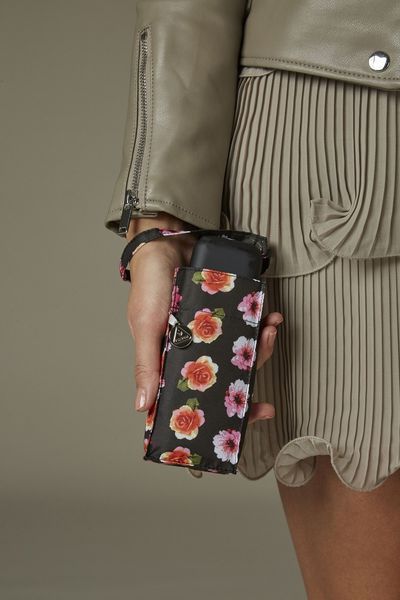 Міні парасолька жіноча Fulton Tiny-2 L501 Floral Chain (Цветочная Цепочка) L501-036686 фото