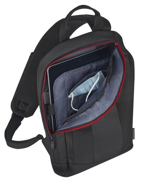 Рюкзак-монослінг Wenger, Monosling Shoulder Bag, чорний 611876 фото