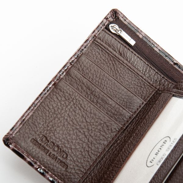 Кошелек PE Женский кожа DR. BOND PEW214 brown 40975 фото