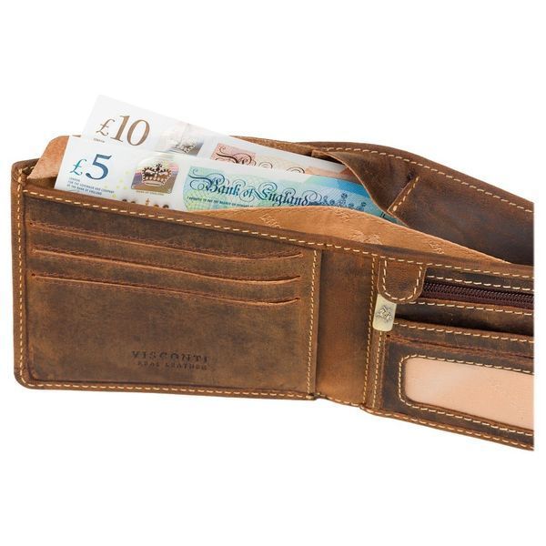 Гаманець чоловічий Visconti VSL33 TAP-N-GO c RFID (Oil Tan) VSL33 OIL TAN фото