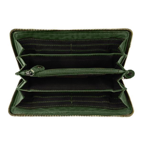 Вінтажний гаманець жіночий Ashwood D81 Green (Зелений) D81 GREEN фото