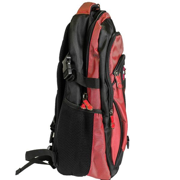 Backpack Enrico Benetti Barbados з відділ. для ноутбука 15,6" Чорн-Черв. (34л) (31x48x23см)
