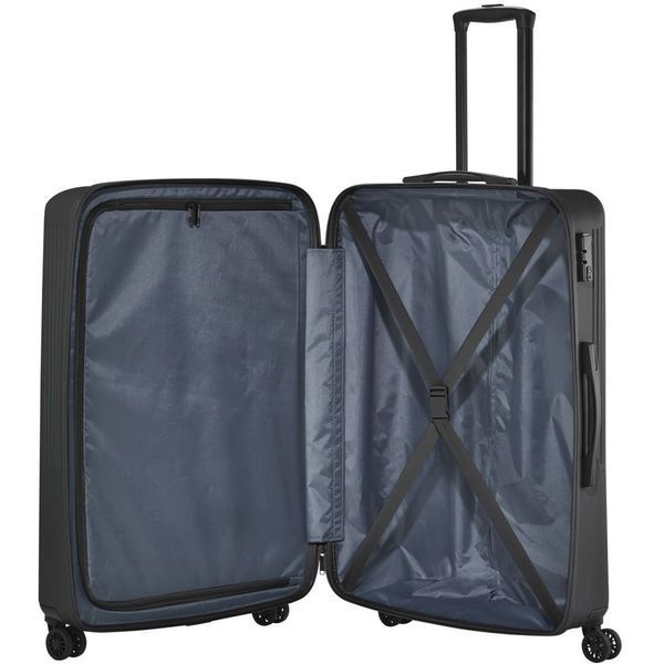 Валіза Travelite Bali Anthracite на 4 колесах L (96л,4,1кг) (51x77x29см) TL072349-04 фото