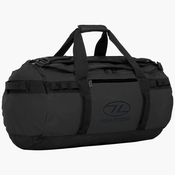 Сумка дорожня водозахисна Highlander Storm Kitbag 30L Black (DB121-BK) 926933 фото