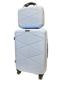 Комплект валіз Madisson Snowball 51304/M+VA колір голубий 51304/M+VAL/light-blue фото
