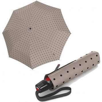 Парасоля складана Knirps T.200 Medium Duomatic Kelly Taupe UV Protection Kn95 3201 4117 фото