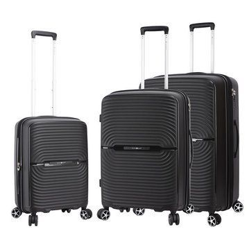 Комплект валіз Snowball 40903 колір чорний 40903/SET/black фото