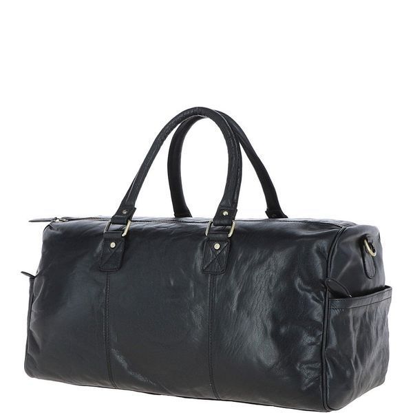 Чоловіча дорожня сумка Ashwood G30 (Black) G30 BLK фото