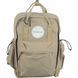 City backpack HIMAWARI 1089-03 beige