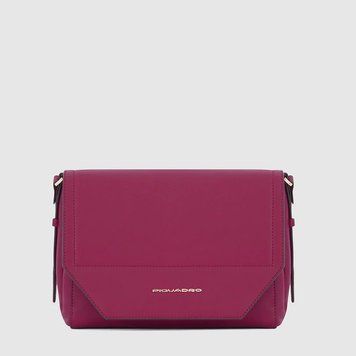 Сумочка Піквадро Circle Fuchsia наплічна з відділ. д/iPad mini (28x20x10) CA6215W92_R7 фото