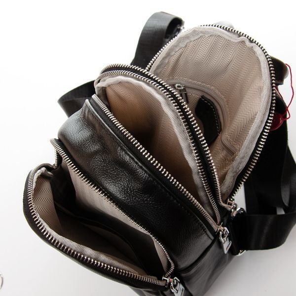 Сумка Женская Рюкзак кожа ALEX RAI 2058-9 black 40210 фото