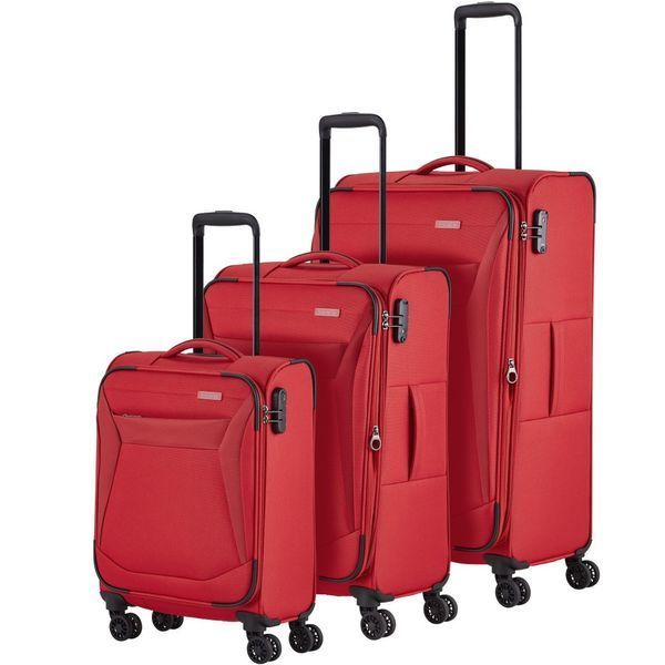 Валіза Travelite Chios Red на 4 колесах S (34л,2,4кг) (39x55x20см)