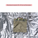 DERBY CMK 240-90-R (right) Olive green Sleeping Bag Blanket &ndash; Extra Warm Winter Sleeping Bag up to -25&deg;C | Double-Layer 400 g/m&sup2; Insulated, Waterproof Oxford Shell, Omni-Heat Lining, Large 240&times;90 cm Military Sleeping Bag