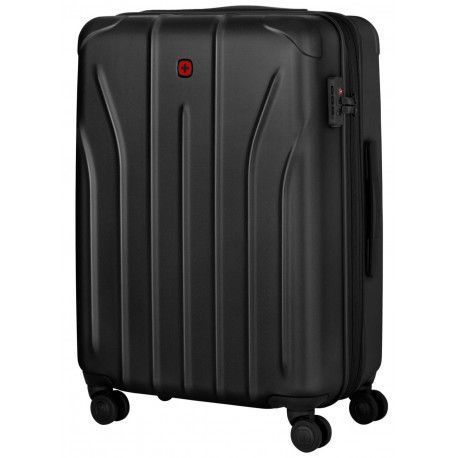 Валіза Wenger Oryson Black на 4 колесах L Exp. (103/121л) (51x75x31/36) Wt653167 фото