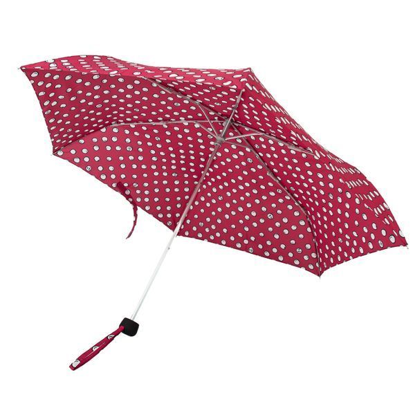 Парасолька жіноча Fulton L869-038512 Lulu Guinness Minilite-2 Polka Pearls L869-038512 фото
