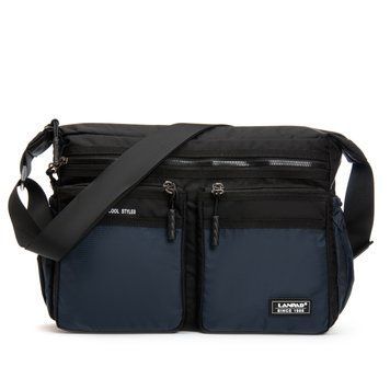 Сумка Мужская На Плечо нейлон Lanpad 8644 blue почтальон 40884 фото