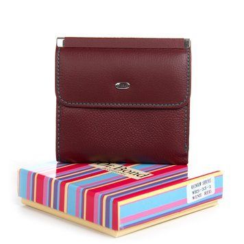 Кошелек Rainbow Женский кожа DR. BOND WRS-33-1 wine red 40821 фото