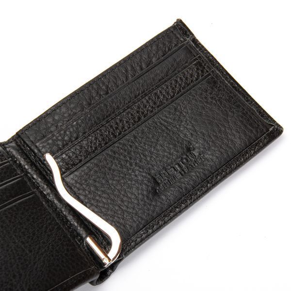 Кошелек BE Мужской кожа BRETTON 168-24A black 32955 фото