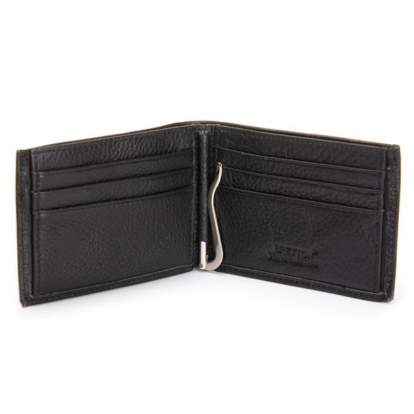 Кошелек BE Мужской кожа BRETTON 168-24A black 32955 фото