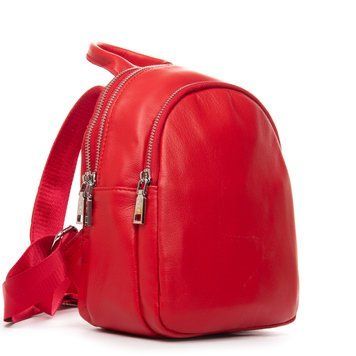 Сумка Женская Рюкзак кожа ALEX RAI 2058-9 red 40213 фото