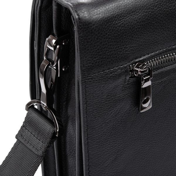 Сумка Мужская Портфель кожа BRETTON 1716-1 black 40927 фото