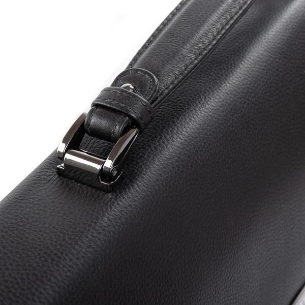 Сумка Мужская Портфель кожа BRETTON 1716-1 black 40927 фото