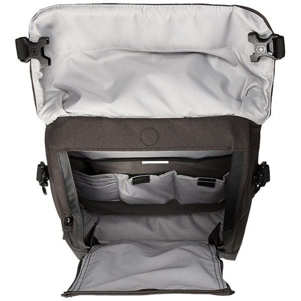 Рюкзак Victorinox Altmont Classic Deluxe Flapover Laptop с відділ. д/ноутбука 15" Чорн. (18л) (29x43x12) Vt602640 фото