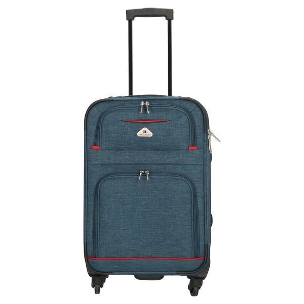 Валіза Enrico Benetti Boston на 4 колесах S Син. (29л,3кг) (35x60x19см) Eb16121 030-55 фото