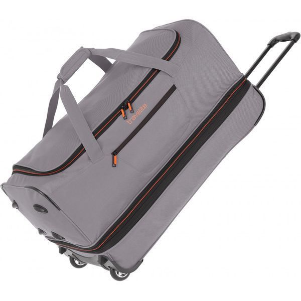 Дорожня сумка Travelite Basics на 2 колесах L exp. Сір. (98/119л,2,8кг) (70x38/46x37см) TL096276-04 фото