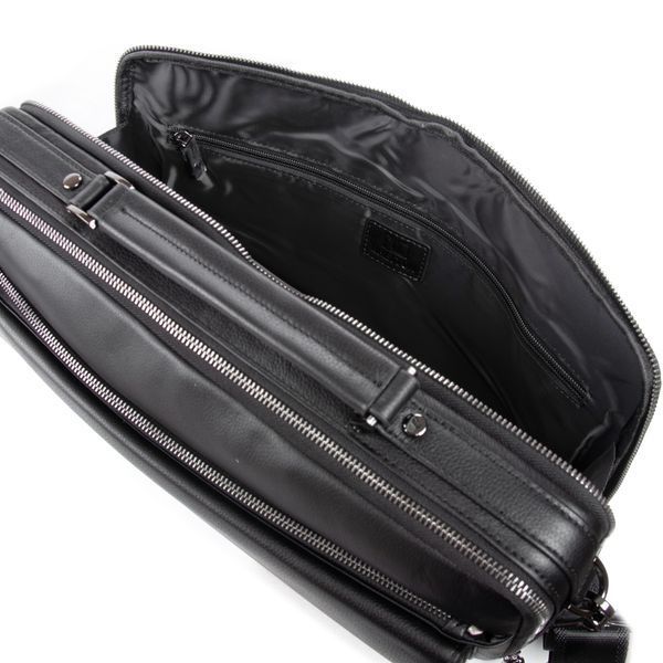 Сумка Мужская Портфель кожа BRETTON 1750-1 black 40928 фото