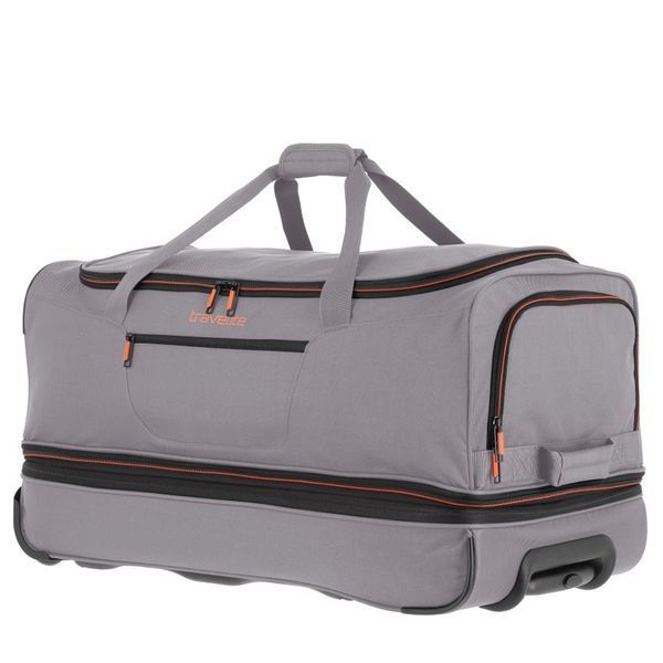 Дорожня сумка Travelite Basics на 2 колесах L exp. Сір. (98/119л,2,8кг) (70x38/46x37см) TL096276-04 фото