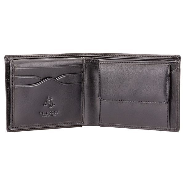 Гаманець чоловічий Visconti MZ4 Lazio c RFID (Italian Black) MZ4 IT BLK фото