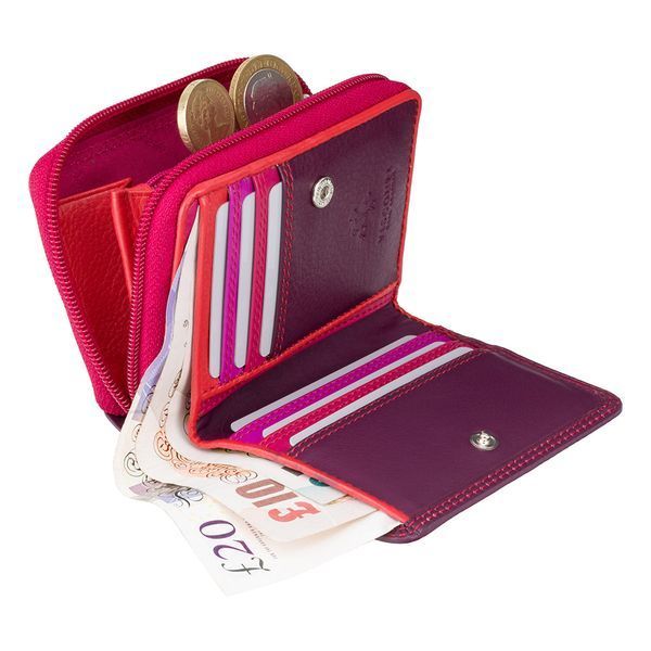 Гаманець жіночий Visconti RB53 Hawaii c RFID (Plum Multi) RB53 PLUM M фото